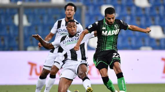 Sassuolo Udinese LIVE 0-1: partita in diretta, cronaca e risultato finale