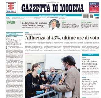 Gazzetta di Modena: "Sassuolo, occasione persa. Di Fra strappa un punto"