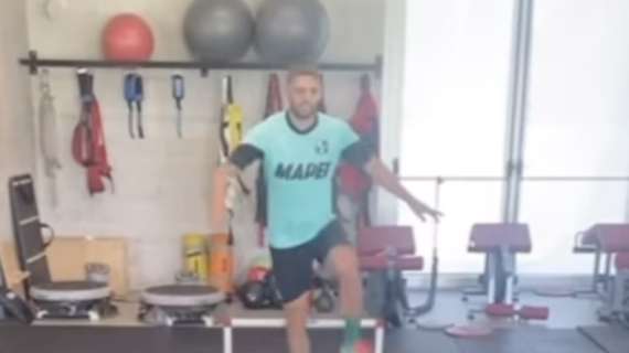 Berardi infortunio, Mimmo mostra i suoi progressi sui social - VIDEO