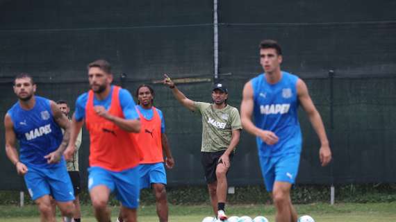 Sassuolo, allenamento mattutino al MFC: Grosso ritrova i nazionali per la Lazio