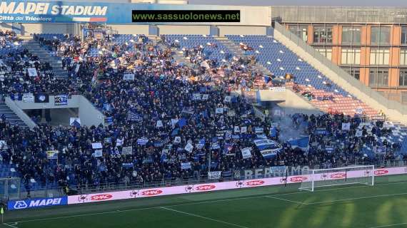 Atalanta, esodo al Mapei Stadium per la sfida col Sassuolo