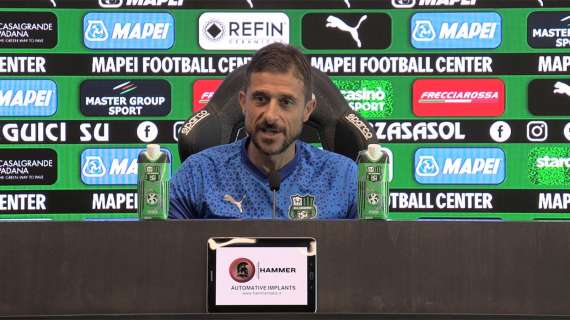 Dionisi conferenza stampa pre Frosinone Sassuolo: "Out Consigli" VIDEO