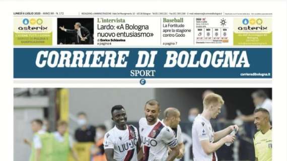 Corriere di Bologna sui rossoblù: "A Musa duro. Mercoledì il Sassuolo"