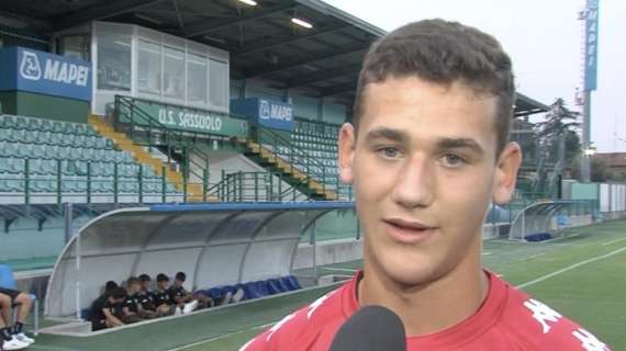 Sassuolo Under 17, Zacchi: "Mi ispiro a Cragno, Ter Stegen e Alisson"