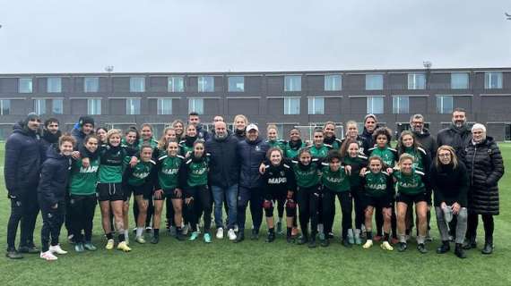 Sassuolo Femminile, il c.t. dell'Italia Soncin in visita al Mapei Football Center: le ultime