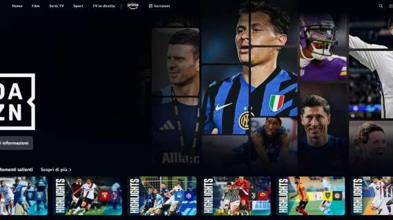 DAZN su Amazon Prime Video: come guardare le partite di Serie A e di B