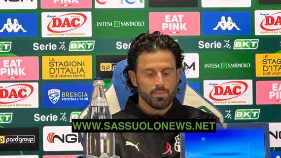 SN - Conferenza Grosso post Brescia Sassuolo: "A tratti superficiali, bravo chi è subentrato"