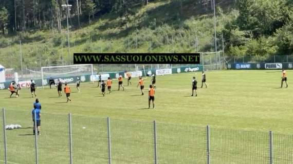 SN - Sassuolo, gran gol di Ceide in allenamento. E anche Laurienté è ispirato VIDEO