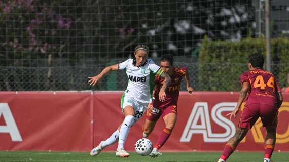 VIDEO - Roma Sassuolo Femminile highlights 3-0: Babajide, Greggi e Pilgrim eliminano Spugna