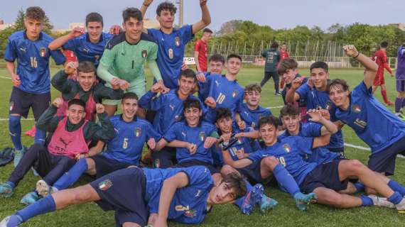 Italia Under 15, vittoria al Torneo delle Nazioni dopo 14 anni. C'era il neroverde Raffaele Mantini