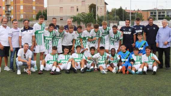 Risultati giovanili Sassuolo: vincono l'Under 15, l'U14 l'U13. Primo ko per Pavan