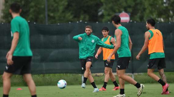Sassuolo, il ritiro di Ronzone è finito. Oggi in campo al Mapei Football Center