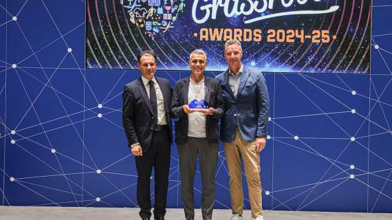 Grassroots Awards 2025: Sassuolo premiato con Generazione S