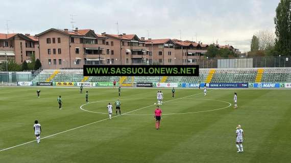 Sassuolo Sampdoria Femminile 3-0 FINALE: la poule salvezza inizia con 3 punti