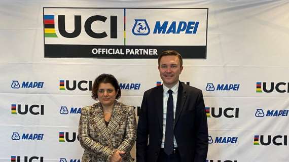 Mapei sponsor UCI: è tra i partner ufficiali dei Mondiali di ciclismo