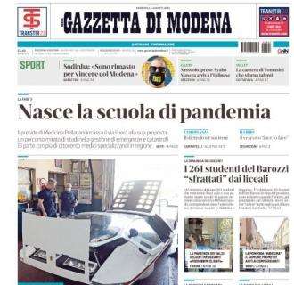 Gazzetta di Modena: "Sassuolo, il primo rinforzo è Ayahn. Stasera l'Udinese"