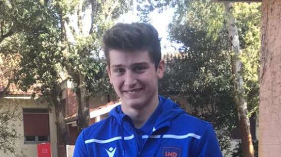 Il giovane portiere Tommaso Falavigna nel mirino del Sassuolo