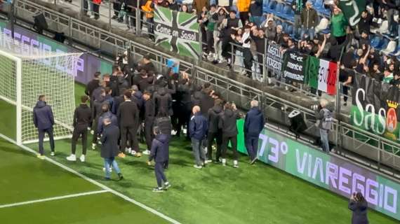 Sassuolo Under 18, festa al Mapei Stadium dopo il Viareggio - VIDEO