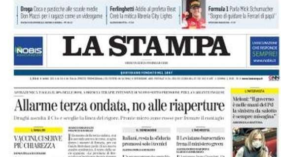 La Stampa: "Toro, 8 positivi: partita col Sassuolo rinviata. Interviene l'Asl"