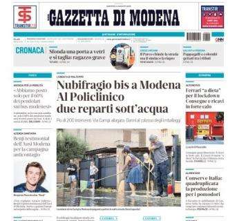 Gazzetta di Modena: "Il bilancio di De Zerbi: 'L'ottavo posto risultato strepitoso'"