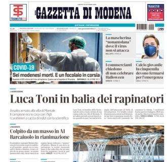 Gazzetta di Modena: "Sassuolo, un'altra folle rimonta. Punto d'oro ma niente primato"