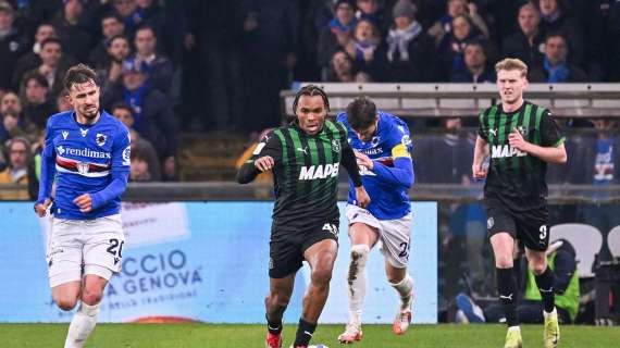 Sampdoria-Sassuolo 0-0, pagelle quotidiani: Laurienté non sprinta, Romagna top