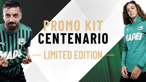 Kit Centenario Sassuolo: 3 maxi-offerte al Sassuolo Store. I dettagli