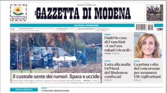Gazzetta di Modena: "Il Sassuolo ritrova Rogerio, Ferrari e Bourabia"