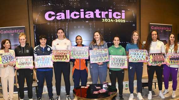 Album Figurine Panini Calciatrici 2024/25: Brignoli alla presentazione, Orsi in copertina