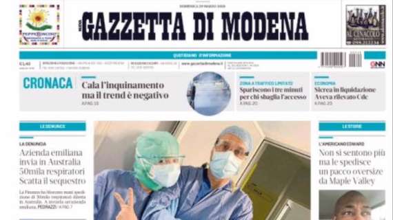 Gazzetta di Modena: “Derby a tre da Masterchef”