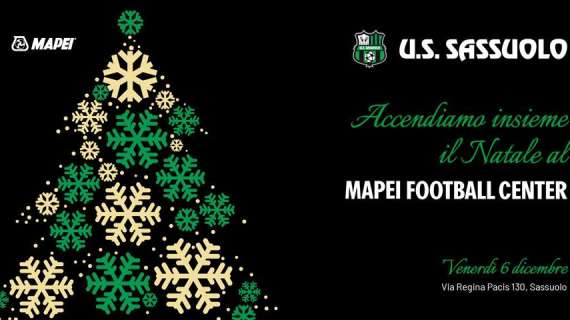 Sassuolo, Natale neroverde: venerdì l'evento al Mapei Football Center