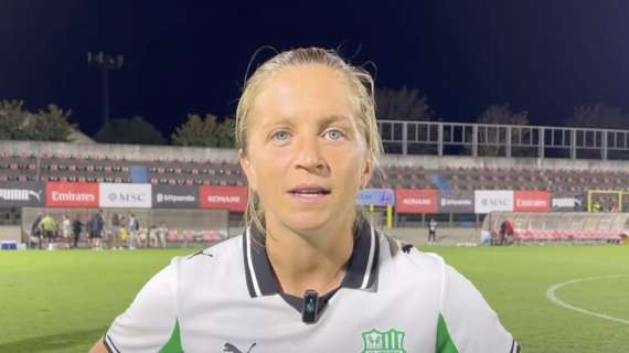 Sassuolo Femminile, Clelland: "Bellissima gara. Felice per gol e vittoria. Con la Ternana sarà guerra"