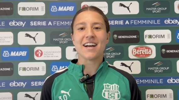 Sassuolo Femminile, Fusini: "Voglia spropositata di giocare. Continuiamo su questa onda"