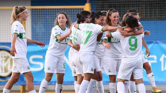 Sassuolo Femminile, presunto caso di positività al Covid nello staff: il comunicato