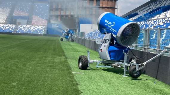 Mapei Stadium, nuovi lavori sul manto erboso: iniziata la renovation