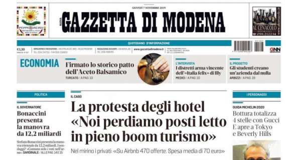 Gazzetta di Modena, Magnanelli: "Sassuolo, le bandiere esistono"