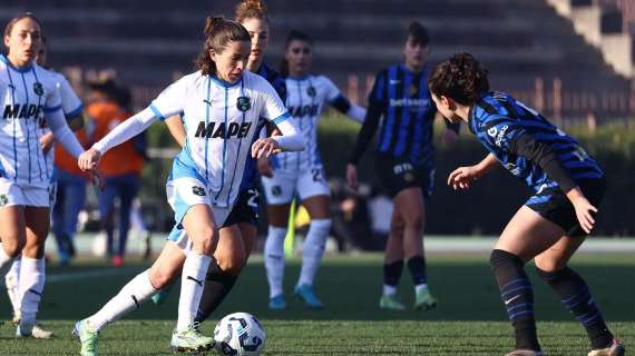 Sassuolo Femminile, Sabatino: "Ci siamo svegliate troppo tardi. Con l'Inter come una finale"