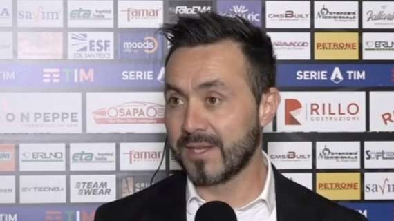 De Zerbi: "Io al Napoli? A Sassuolo sto bene, dovremo parlare col club"
