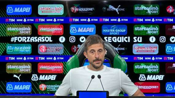 Conferenza Dionisi: "Dovevamo chiuderla prima. Il 4-1-4-1 impossibile ora in A"