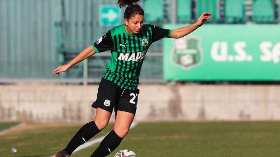 Erika Santoro rinnova con il Sassuolo Femminile: ufficiale il nuovo contratto
