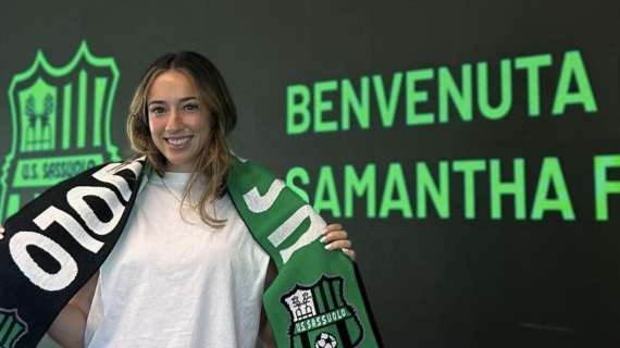 Samantha Fisher: "Col Sassuolo punto alla Champions, voglio renderli orgogliosi"