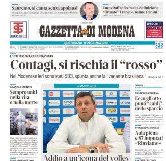 Gazzetta di Modena: "Sassuolo, scatta la rincorsa alla zona Europa"