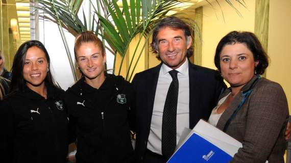 Sassuolo Femminile, Monterubbiano: "Vi spiego quanto vale il Mapei Football Center"