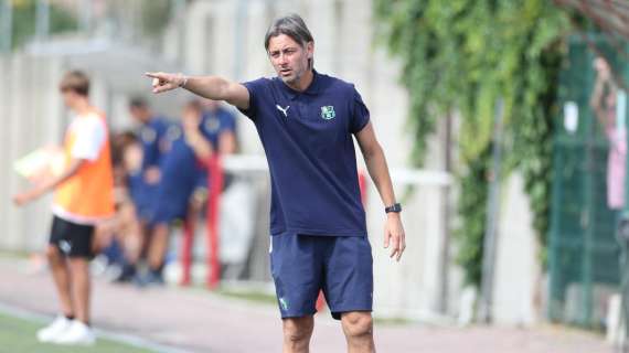 Sassuolo U18, Gilioli: "Buone basi su cui lavorare. Vogliamo creare una forte mentalità"