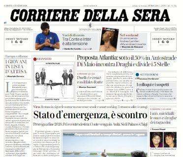 Corriere della Sera: "Urgenza stadi, hanno le rughe; il piano anti-burocrazia della A"