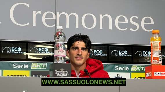 SN - Cremonese, Barbieri: "Sassuolo la più forte del campionato ma potevamo vincere"