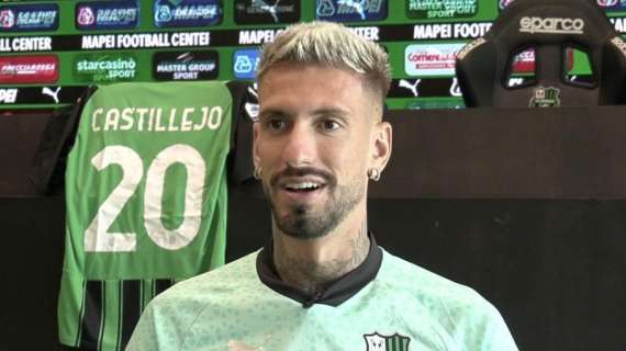Castillejo: "Sassuolo come il Villarreal, qui grazie a Dionisi. Il Milan è stato tutto"