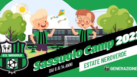Sassuolo Camp 2023 al Mapei Football Center: info iscrizioni, date e orari