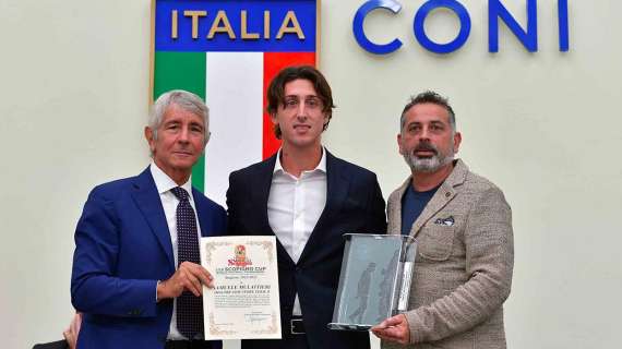Samuele Mulattieri del Sassuolo vince il Premio Scopigno e Pulici: "Un onore"