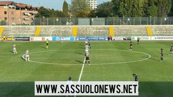 Sassuolo Juventus Femminile 3-6 FINALE: ko al debutto ma risultato troppo pesante